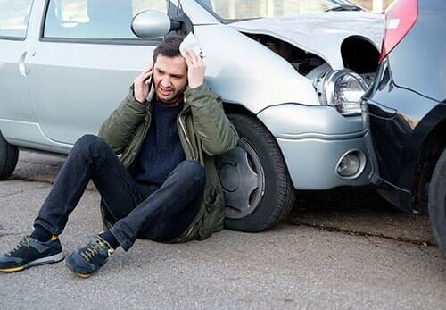 Man Calling On Phone — Personal Injury Attorney  in Wheeling, WV