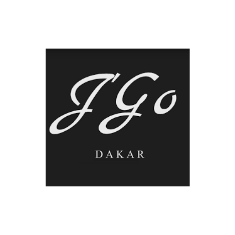 Un logo noir et blanc pour une entreprise appelée j go dakar.
