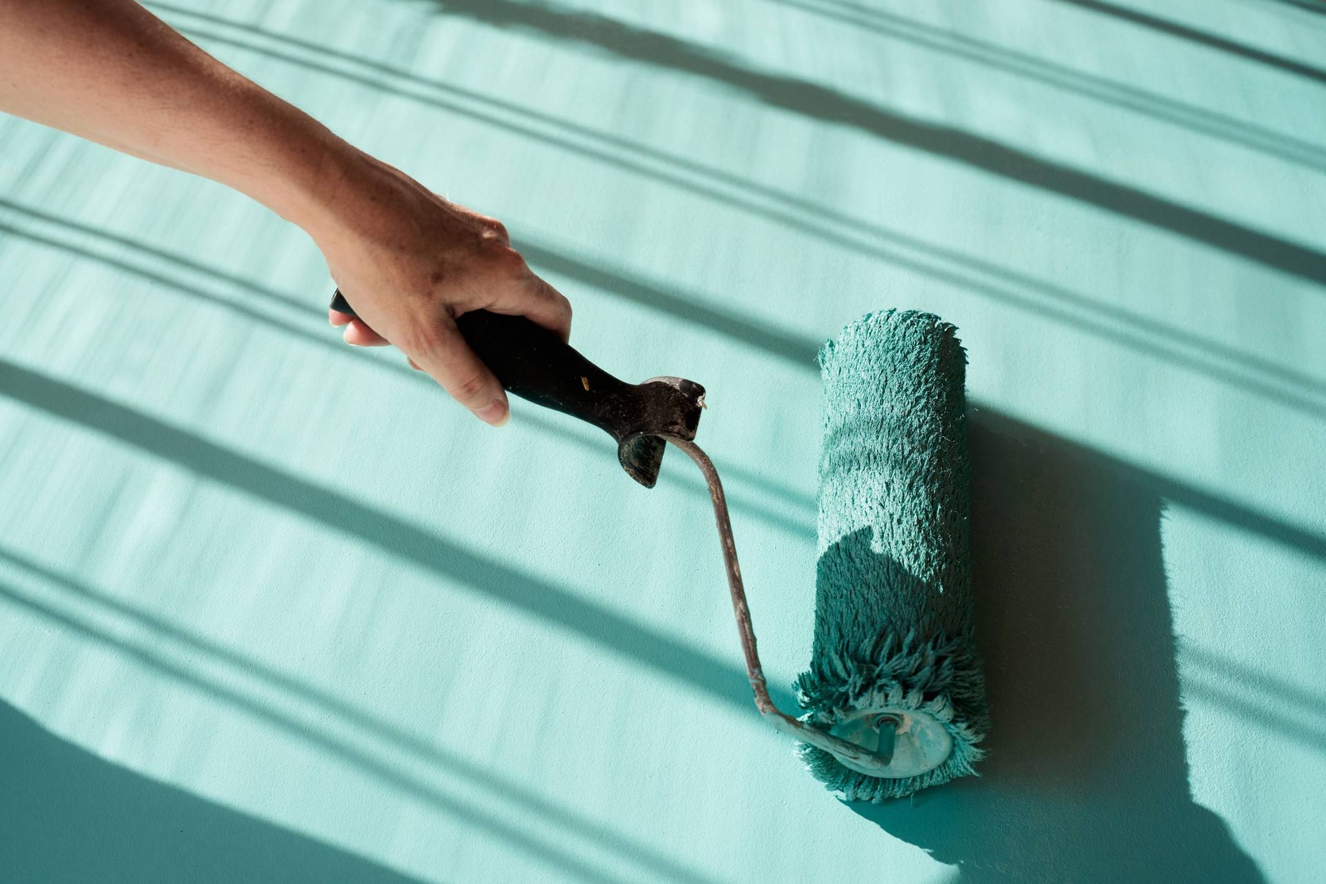 Roller Painting A Wall — Mt. Holly, NJ — Gcapital Handyman Services LLC