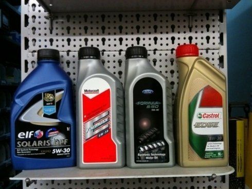 lubrificanti per auto