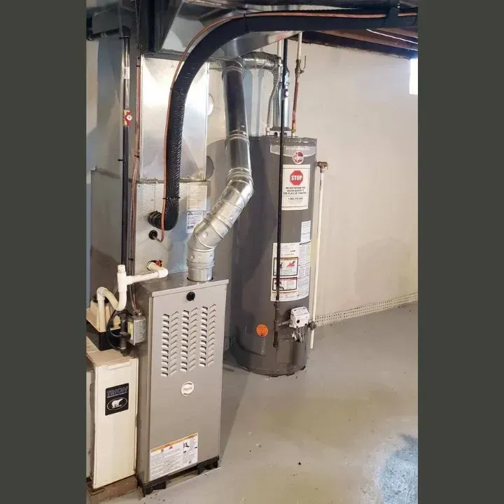 Family enjoying a comfortable living space with an energy-efficient HVAC system