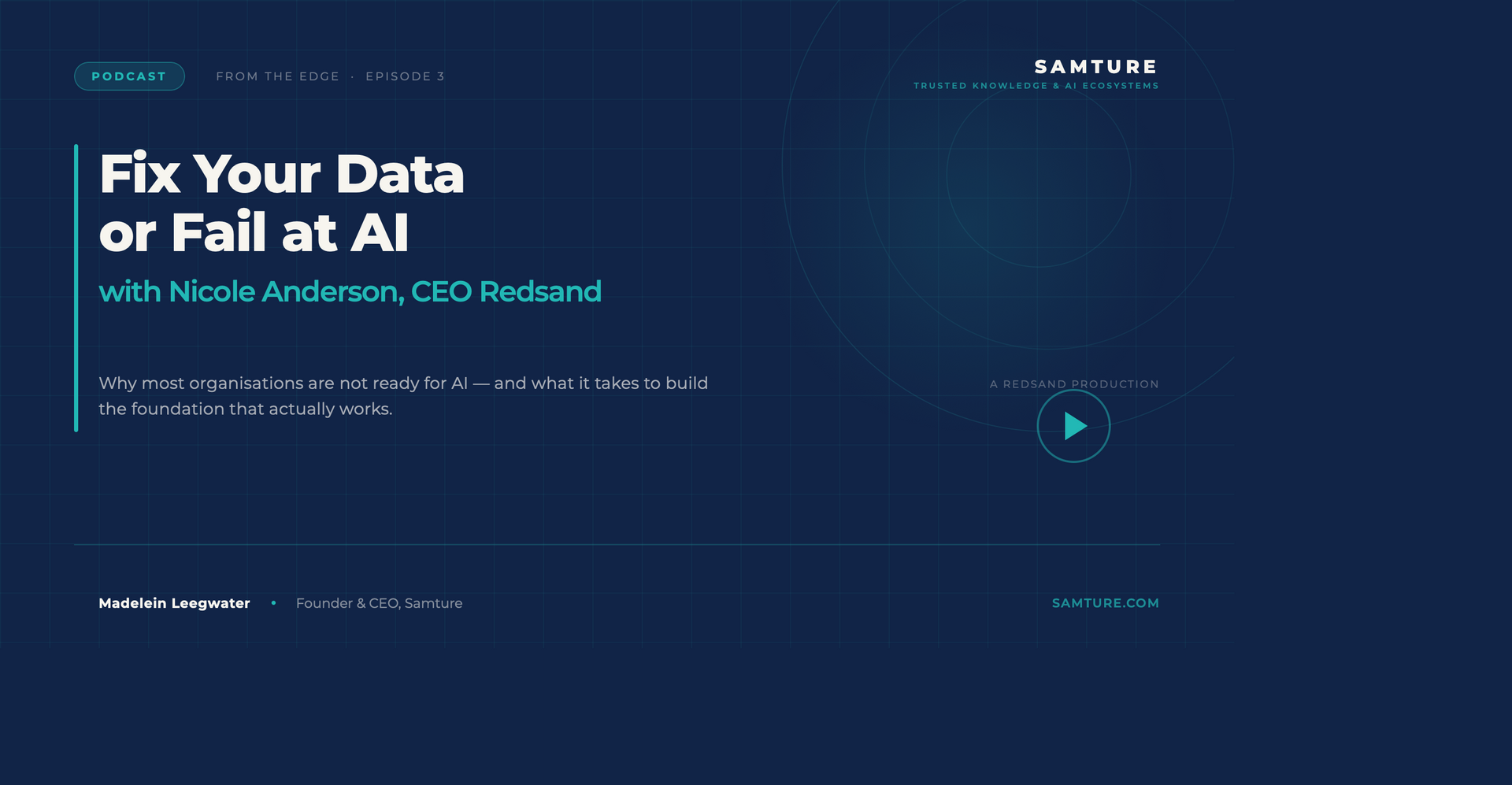 From the Edge Podcast: Fix Your Data or Fail at AI