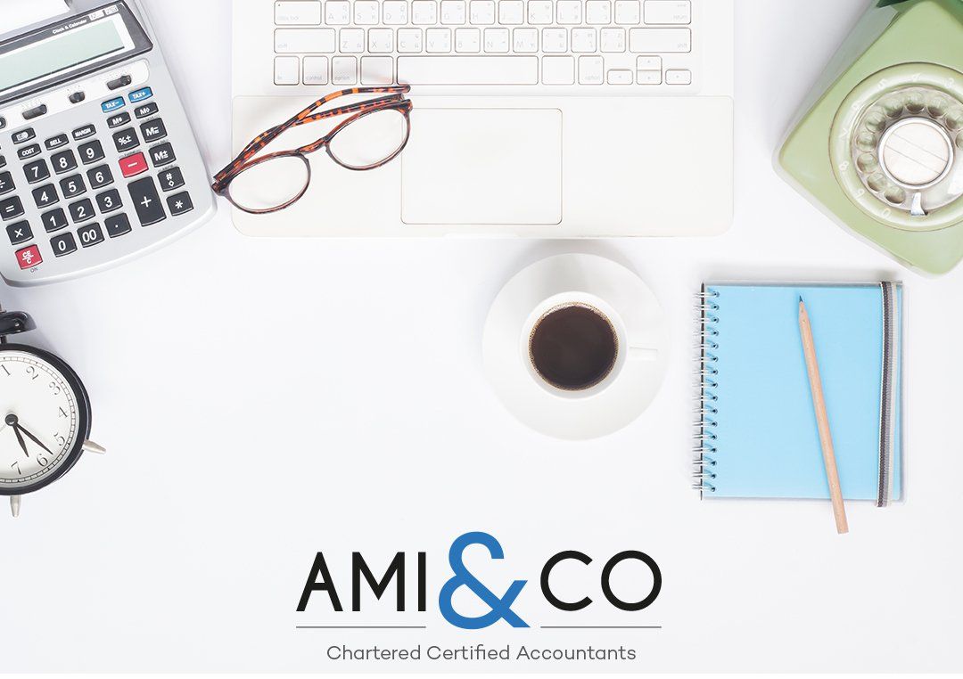 Ami and Co Chartered Certified Accountants, designed by The Mini Media Company
