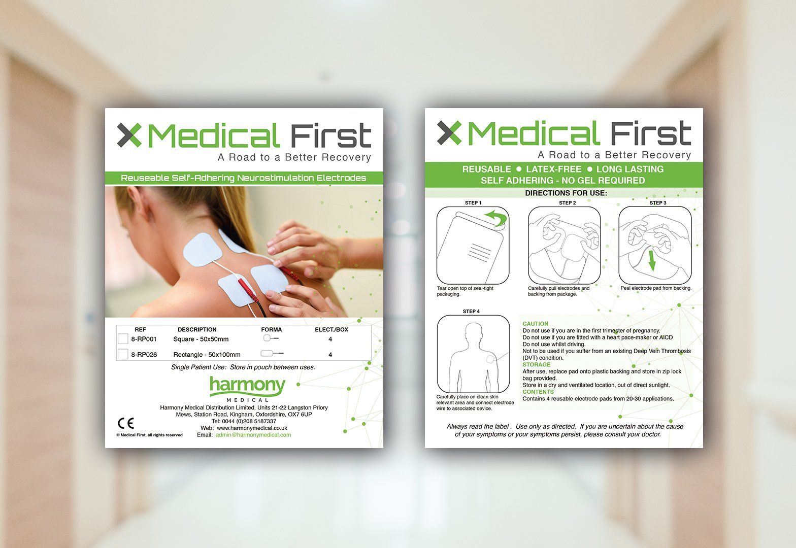Medical First Electrodes by The Mini Media Company