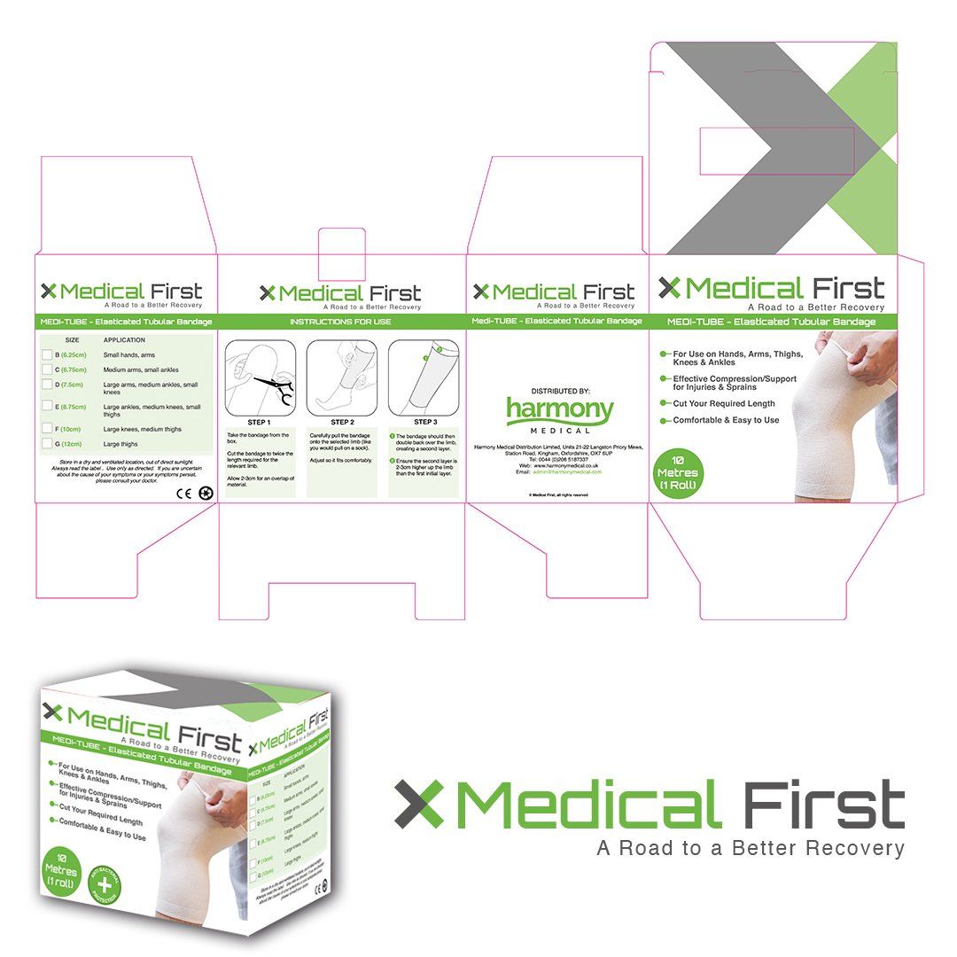 Medical First tubular bandage by The MIni Media Company