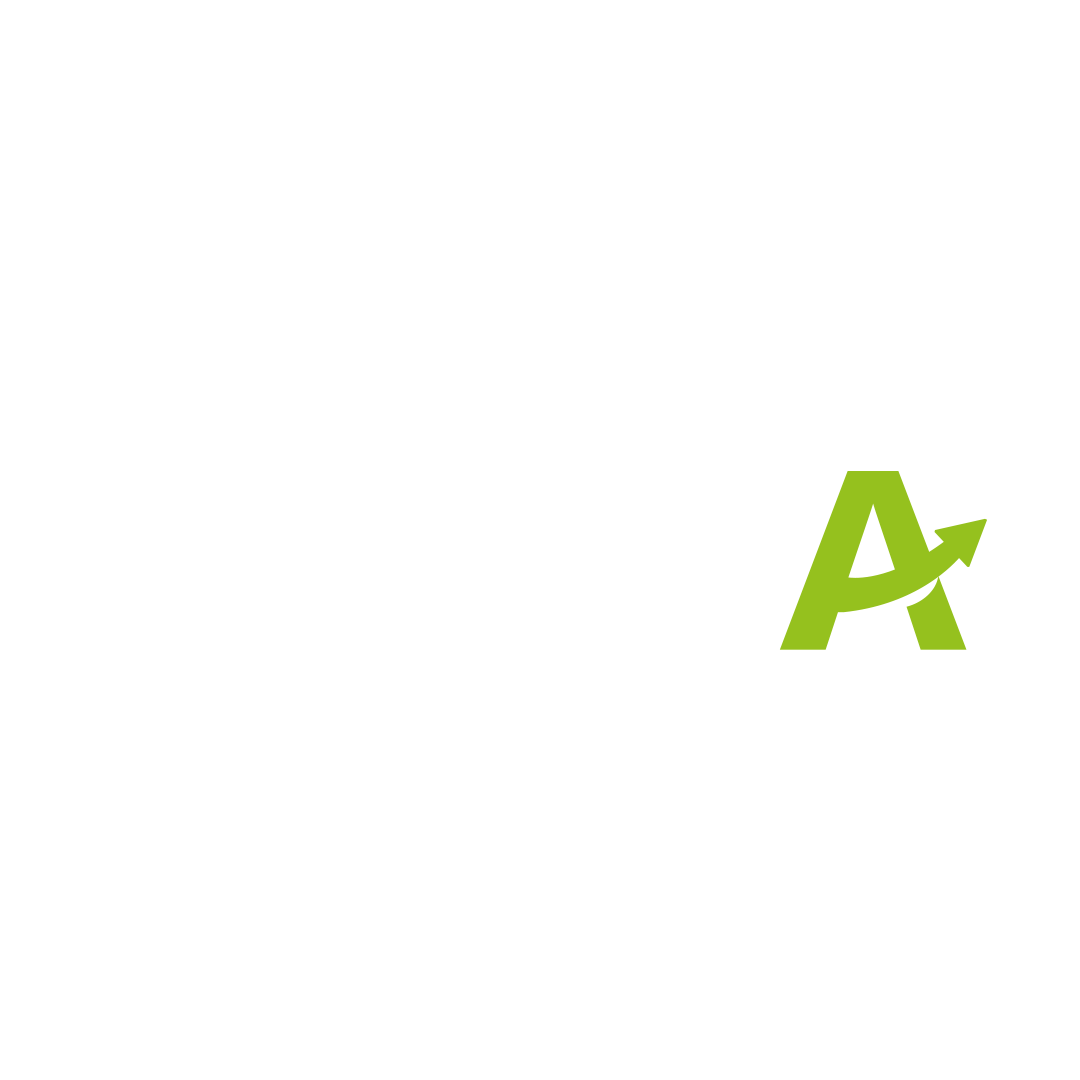 Green stylized “A*” logo on a white background