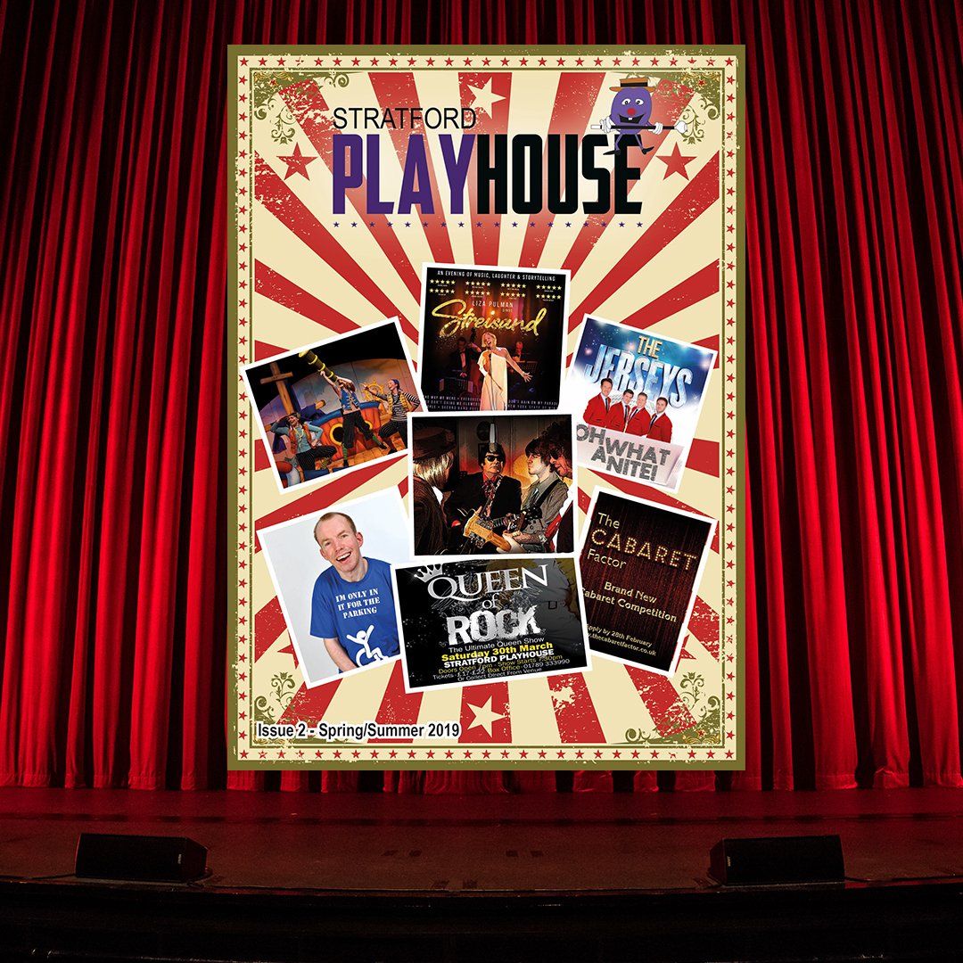 Theatre Brochure, Stratford Playhouse Brochure designed by The Mini Media Company
