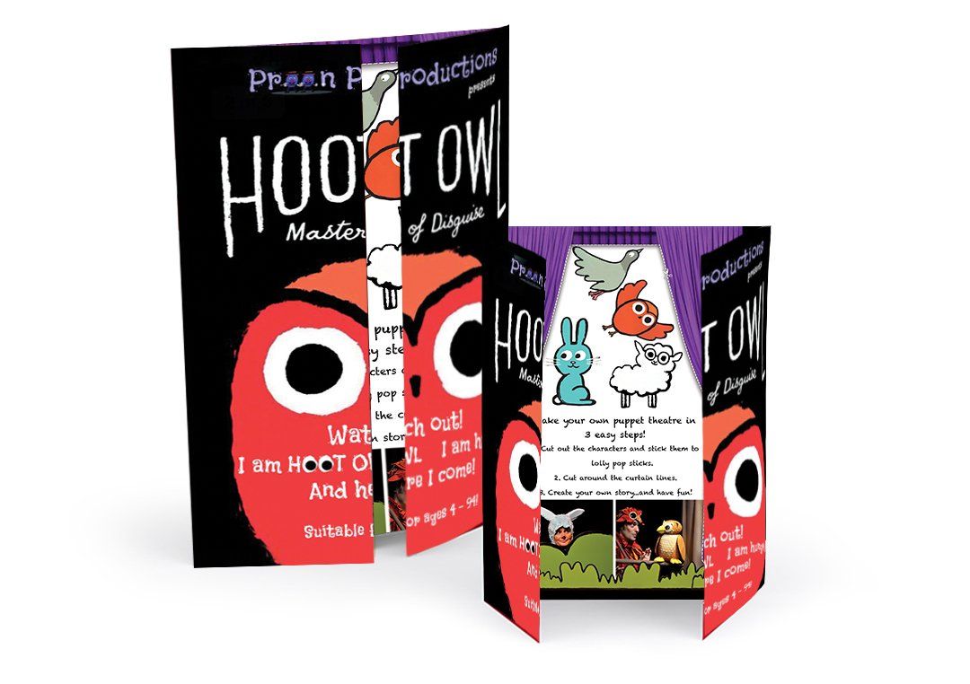 Graphic design hoot owl