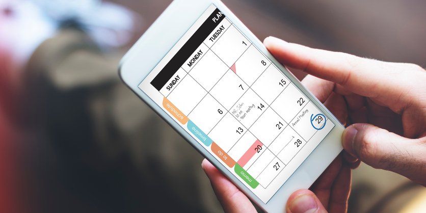 Calendar Display On Phone — Green Bay, WI — AnSer