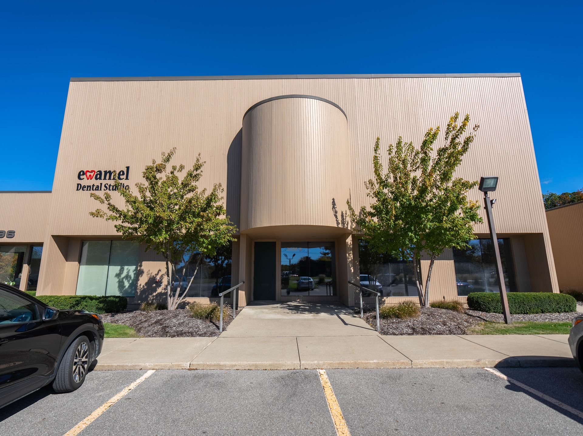 Building exterior with 