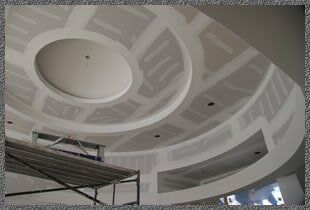 Another View Of  Ongoing Construction Ceiling — Prior Lake, MN — Schoenberger Drywall, Inc.