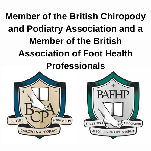 Member of British Association of Foot Health and Member of Podiatry Association