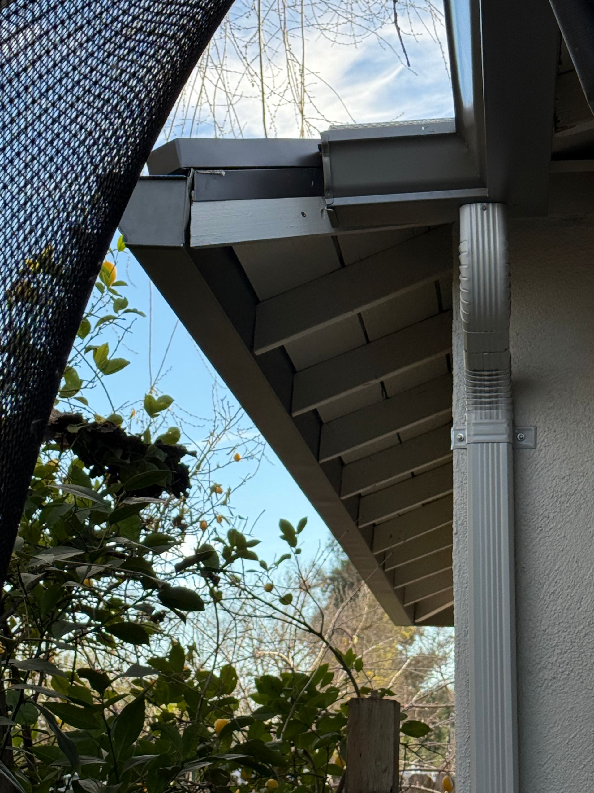 downspout installation
