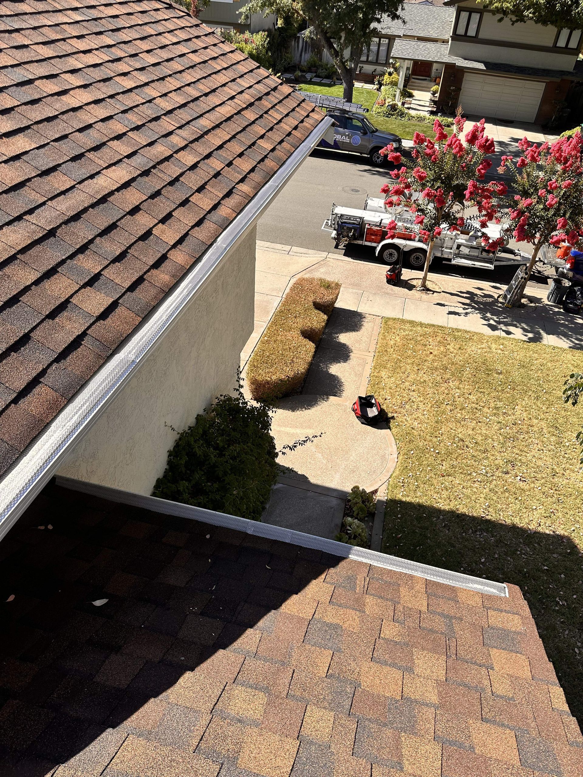 multi-level home gutter installation,multi-level home gutter