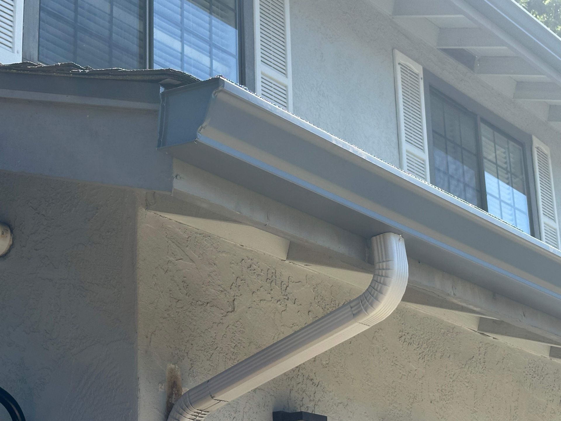 gutter and downspout installation