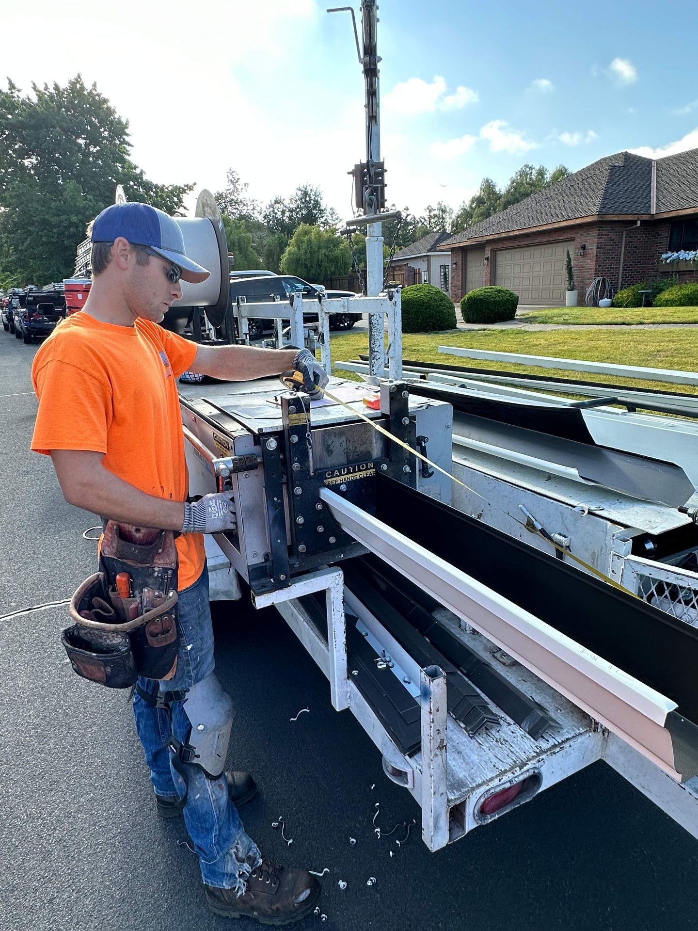 gutter machine,cutting gutters