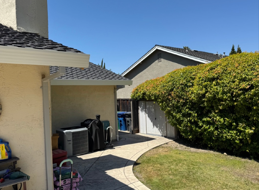 backyard gutters