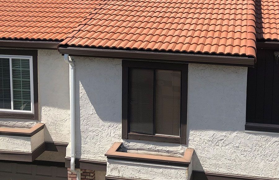 tile roof gutter installation services