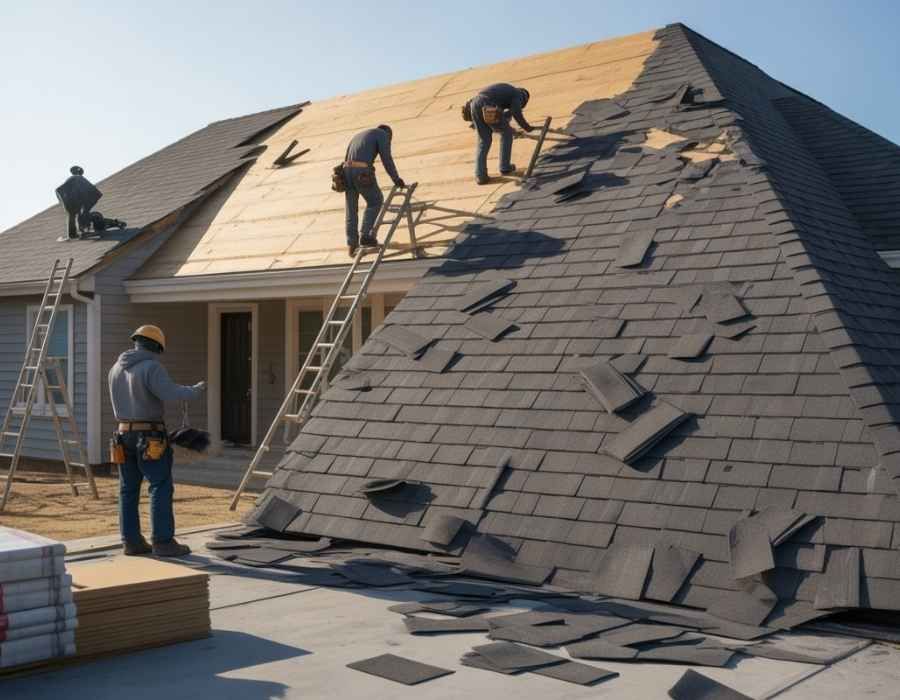Roof Repairs from High Winds
