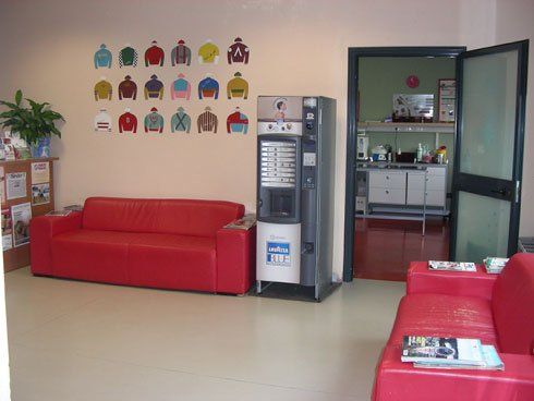 sala di aspetto ambulatorio veterinario