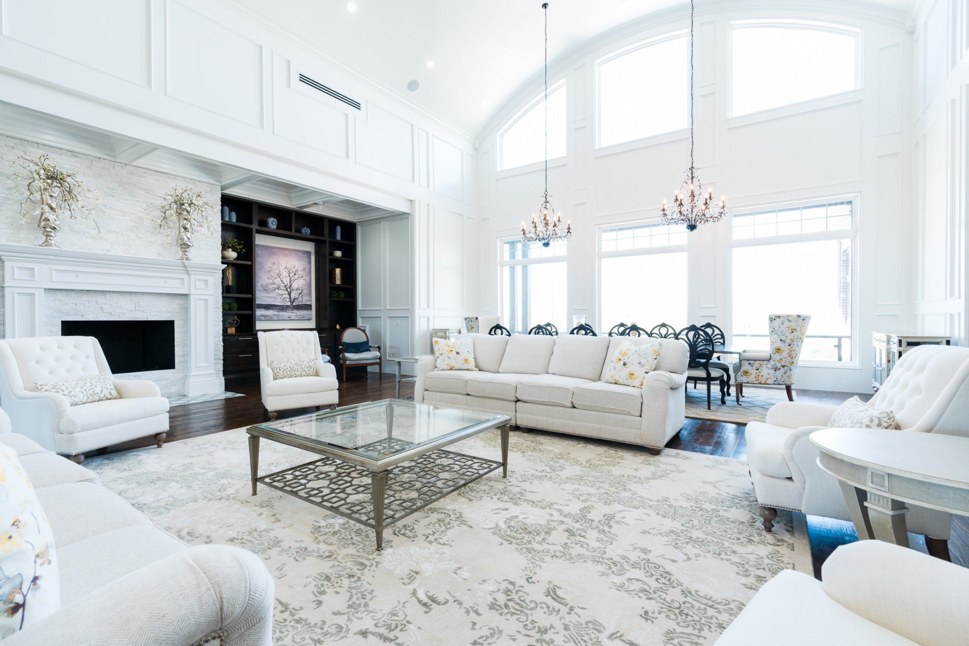 living room design nwa