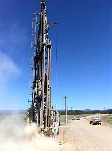 Holes for Power Poles | Blayney, NSW | CBJ Drilling Services