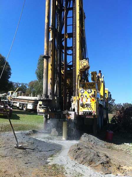 Water Is Located in the Hole | Blayney, NSW | CBJ Drilling Services