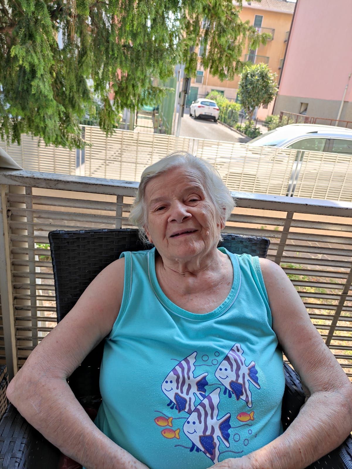 anziani della residenza Villa Silvana di Salice Terme