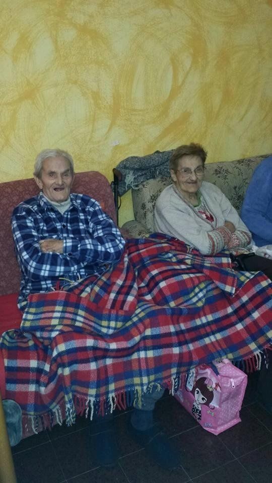 anziani della residenza Villa Silvana di Salice Terme