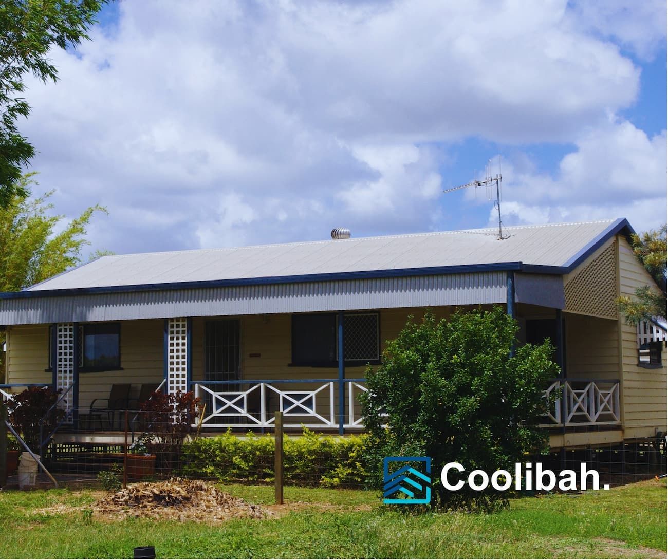 A Picture of A House with The Words Coolibah on The Bottom — All Steel Homes in Branyan, QLD