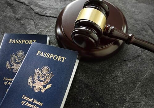 Gavel and Passports — Immigration Law Firm in Columbus, OH