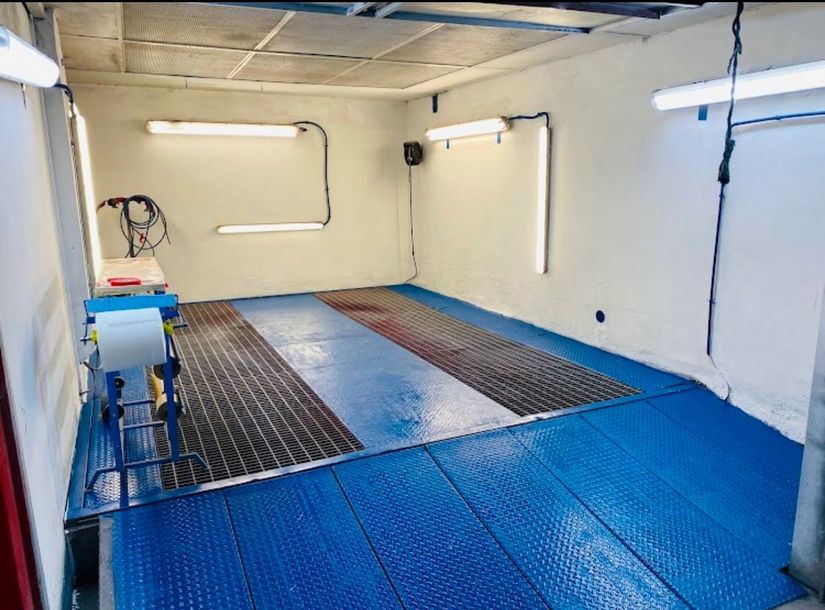 Forno per verniciatura auto