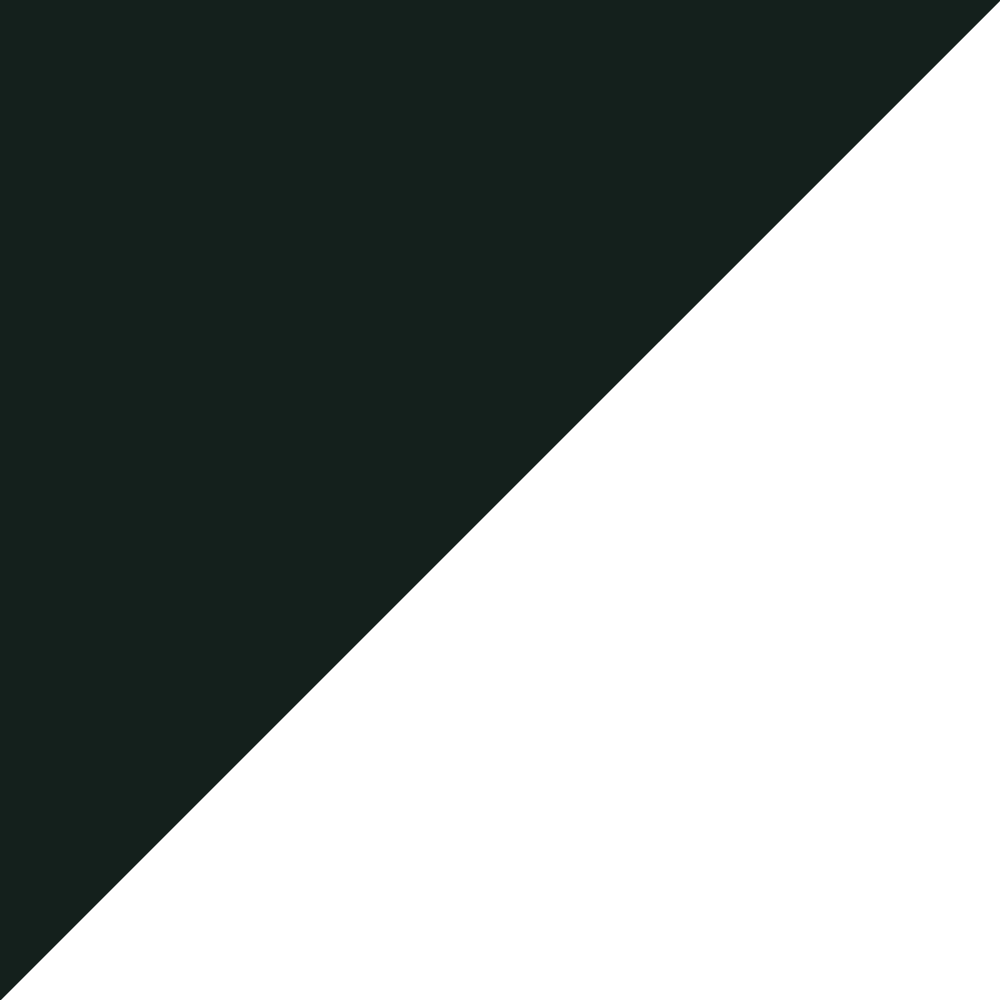 Black and white diagonal split. The upper-left corner is black; the lower-right corner is white.