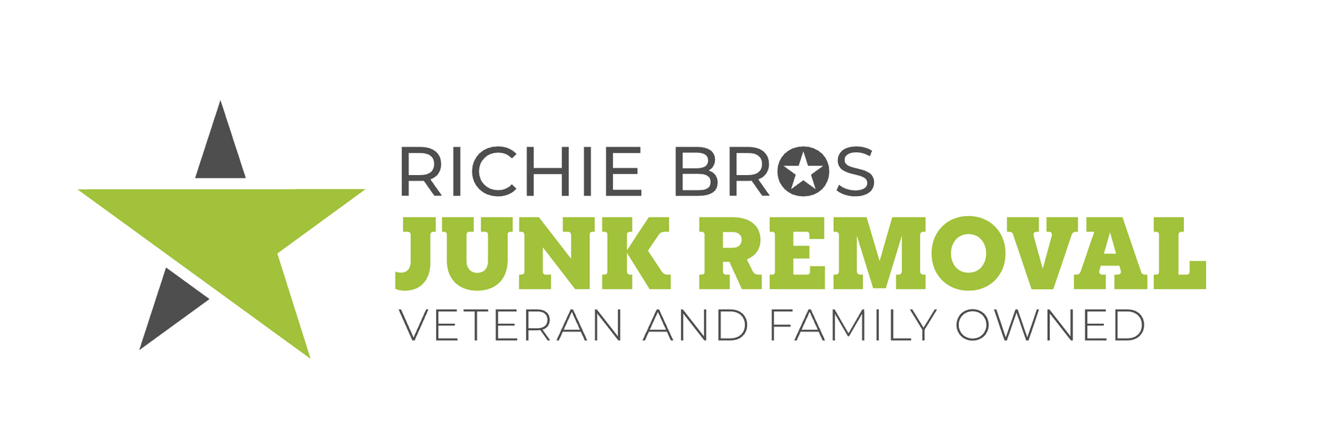 Logo for Richie Bros Junk Removal Veteran and Family Owned