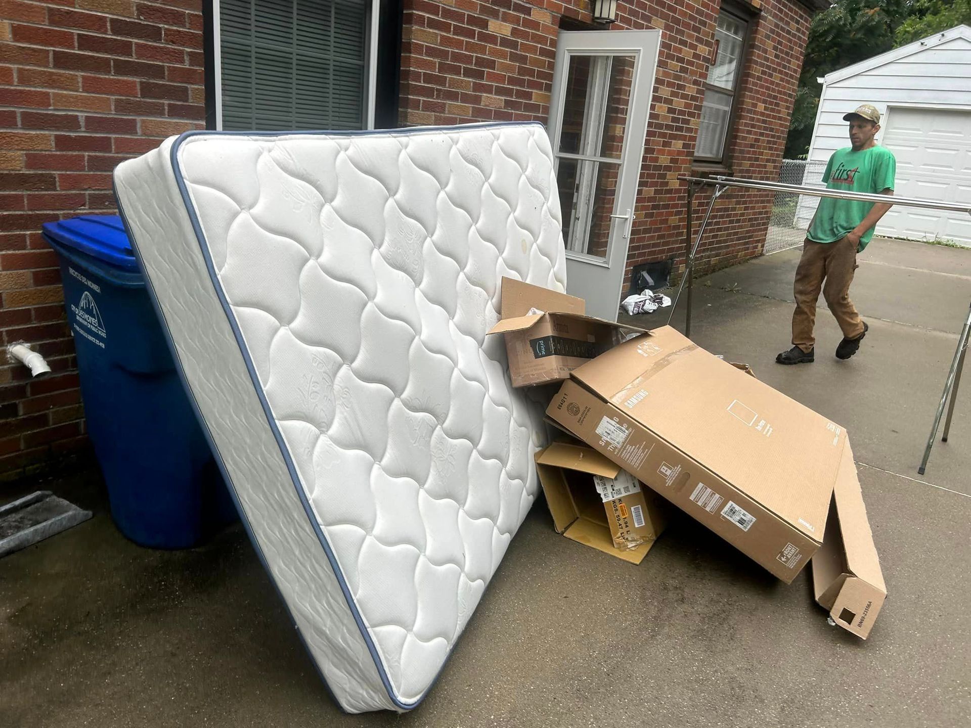 Mattress need to be removed