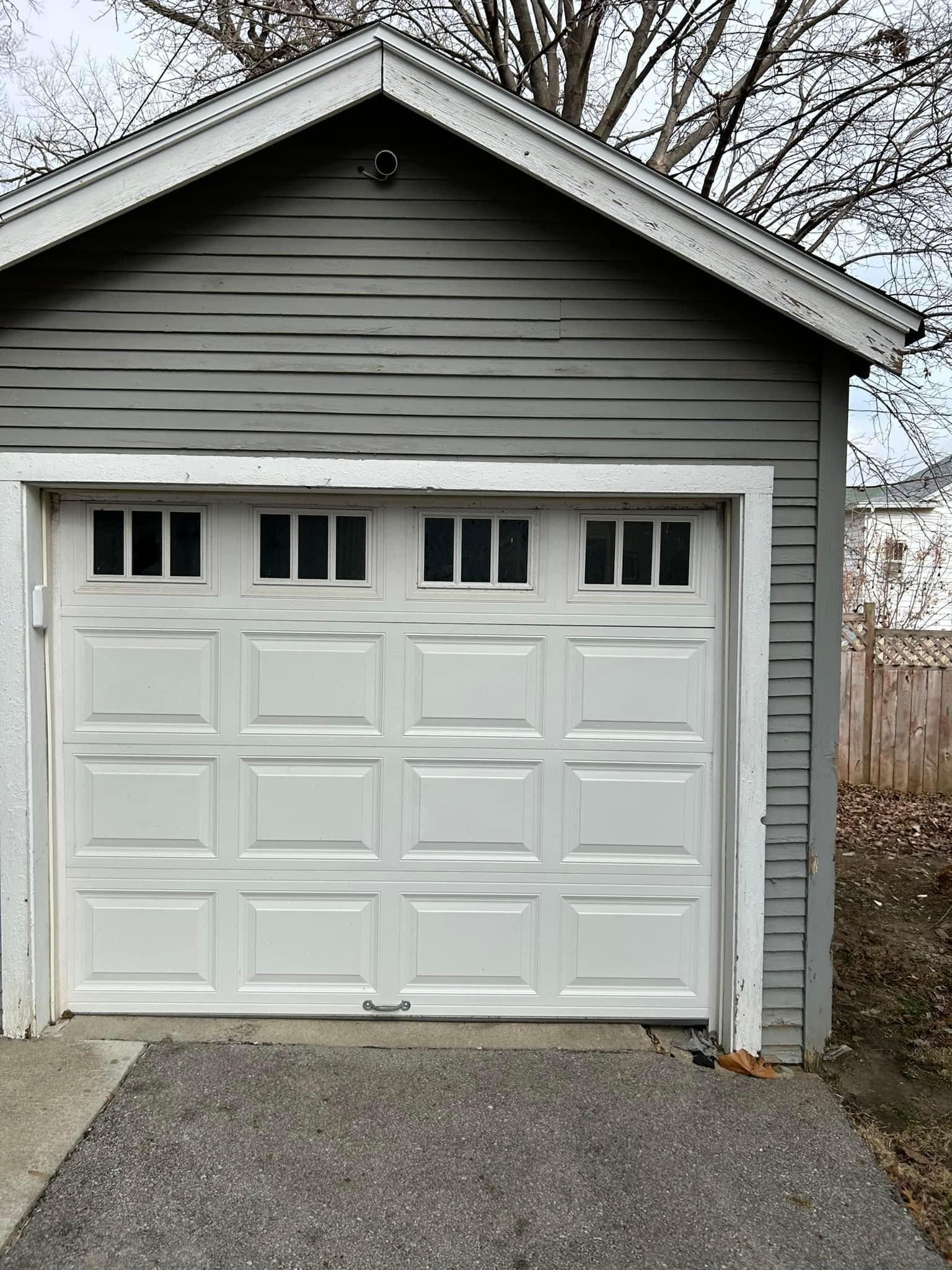 Shed before demolition