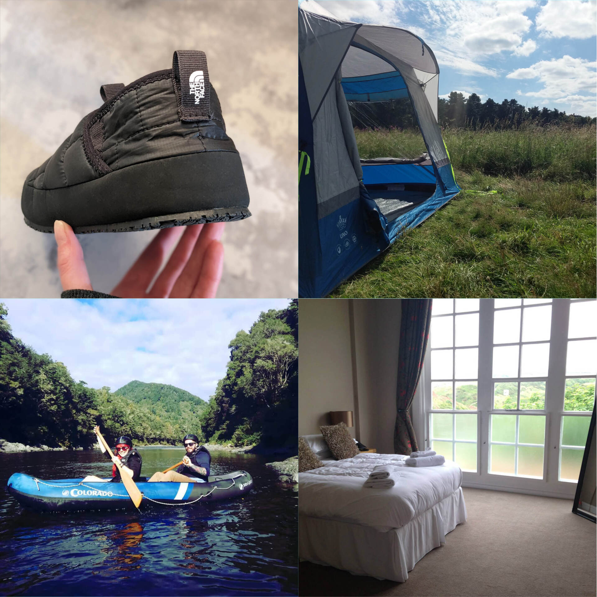 campsite and product reviews