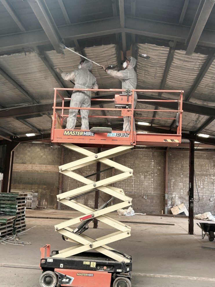 A Woman Mops a Hallway — Commercial Asset Maintenance In Coolum Beach, QLD