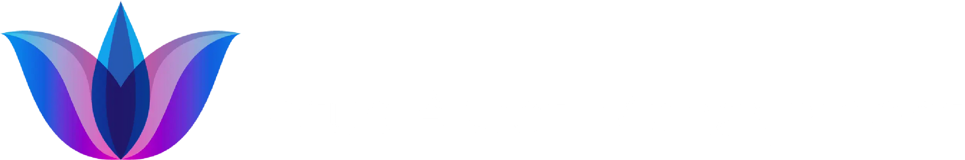 The logo for lotus asset management has a lotus flower on it