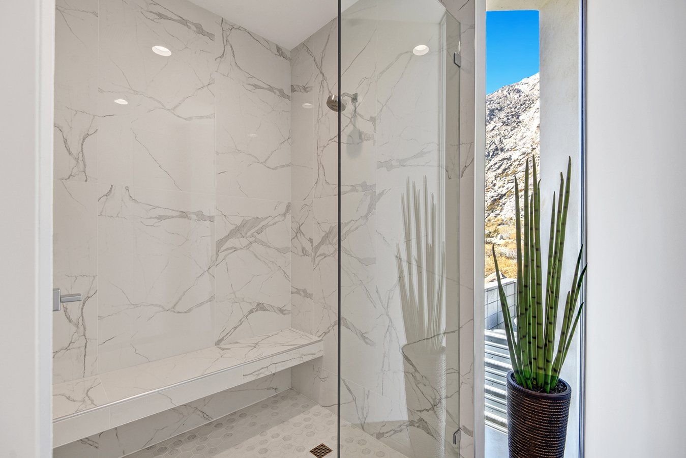 Screen House Palm Springs | Junior Suite Shower