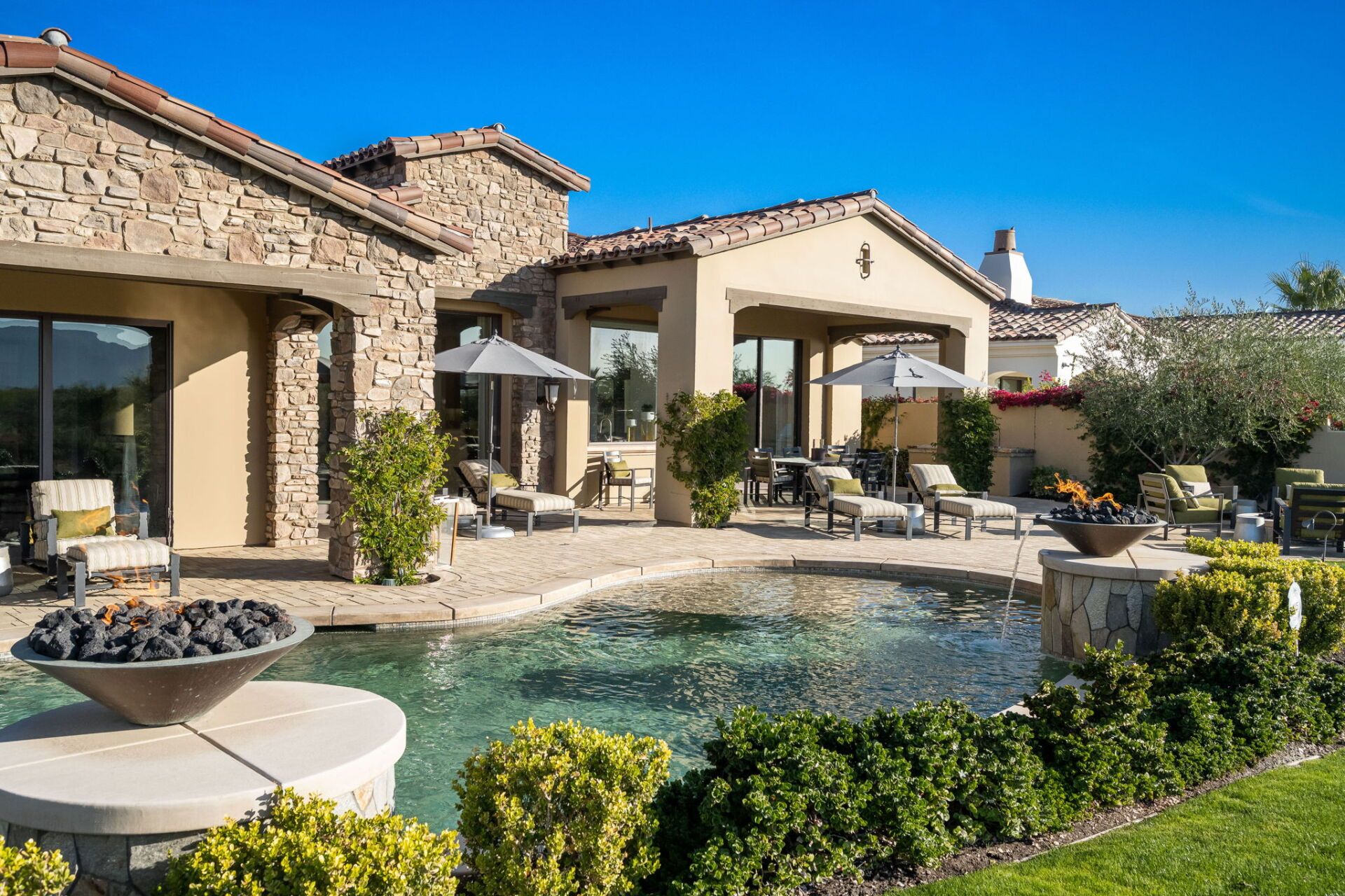 Backyard with Pool