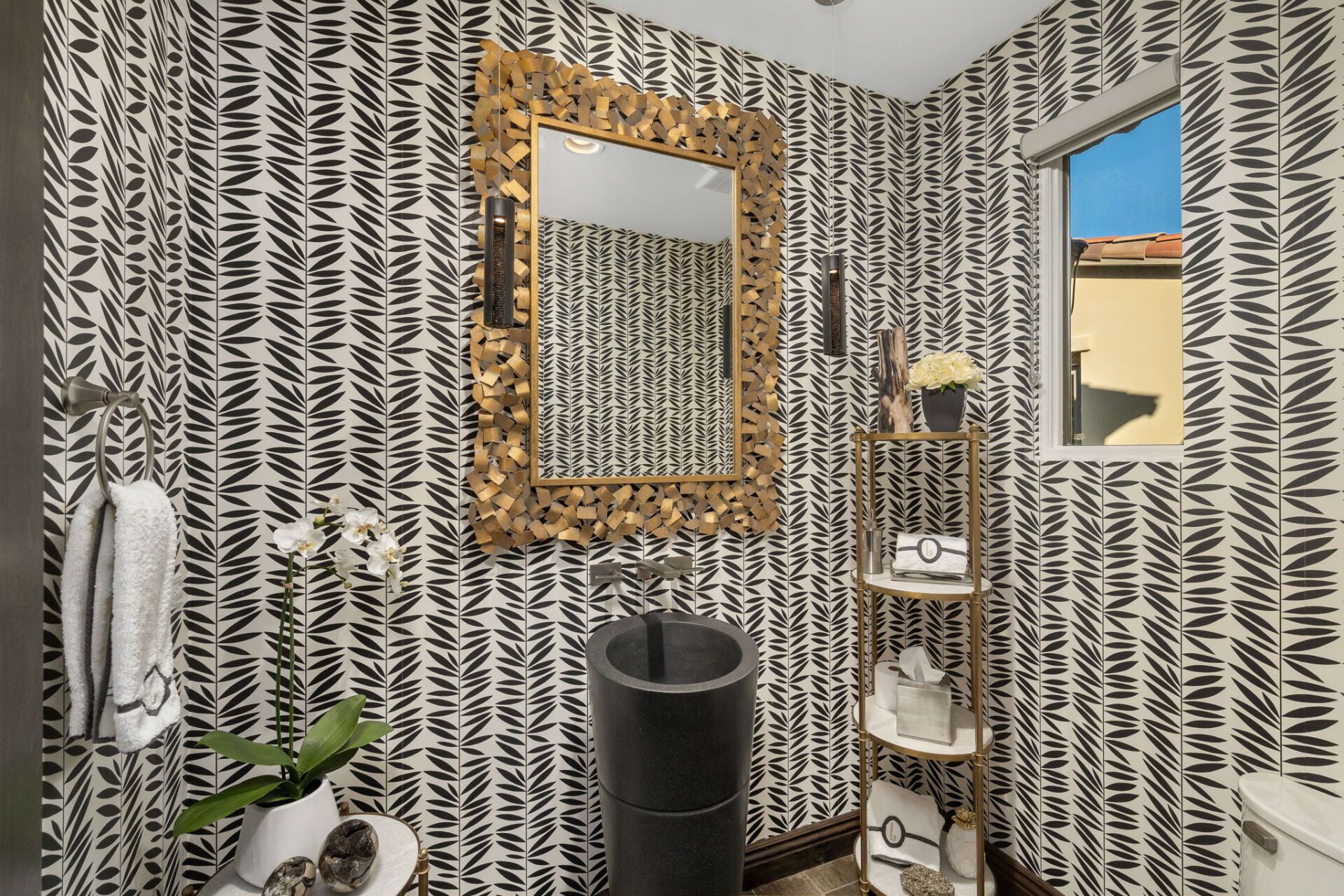 Wallpaper Powder Room