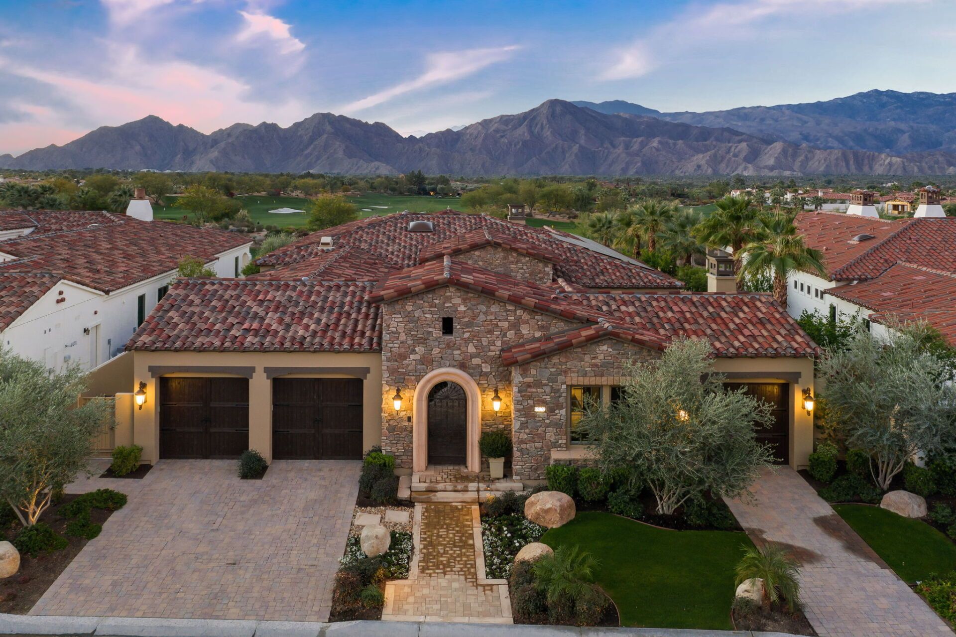 Via Pisa | Toscana Country Club | front of house