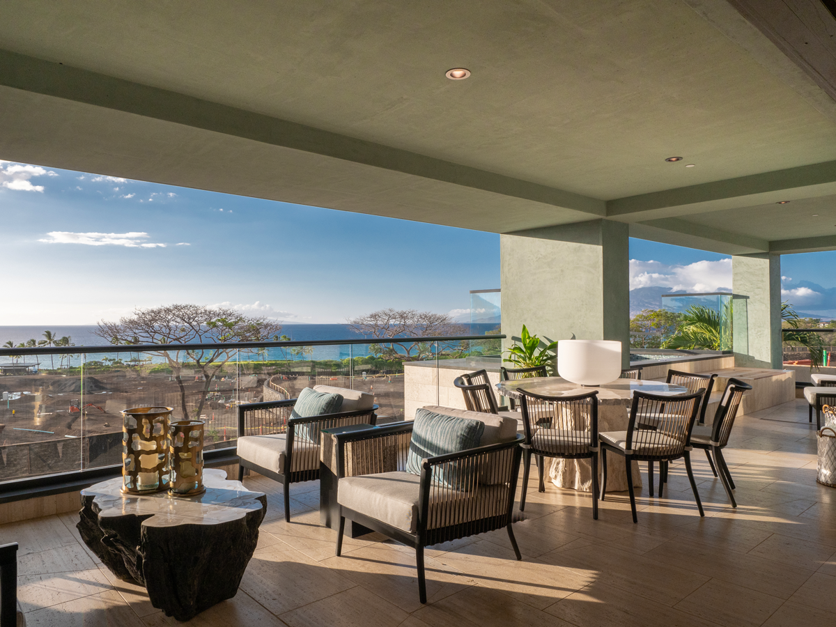 Kula Villas 1D | Outdoor Patio