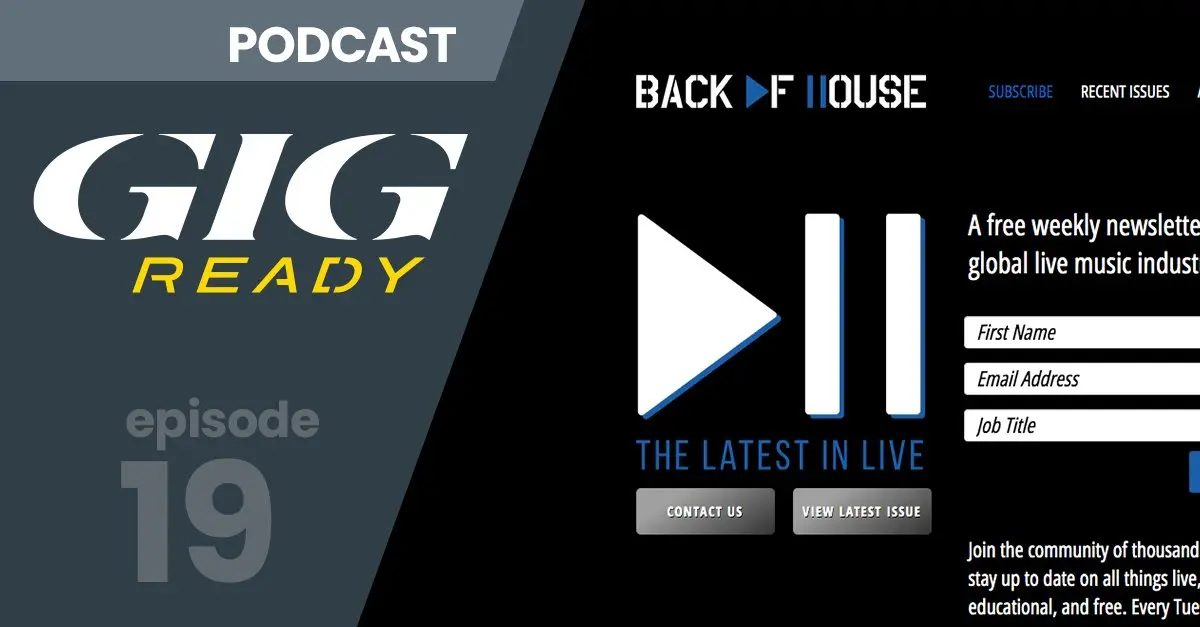 A podcast called gig ready episode 19