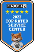 2022 Top Rated Service Center from Carfax