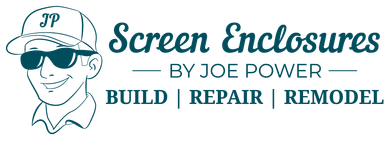 Screen Enclosures by Joe Power Logo