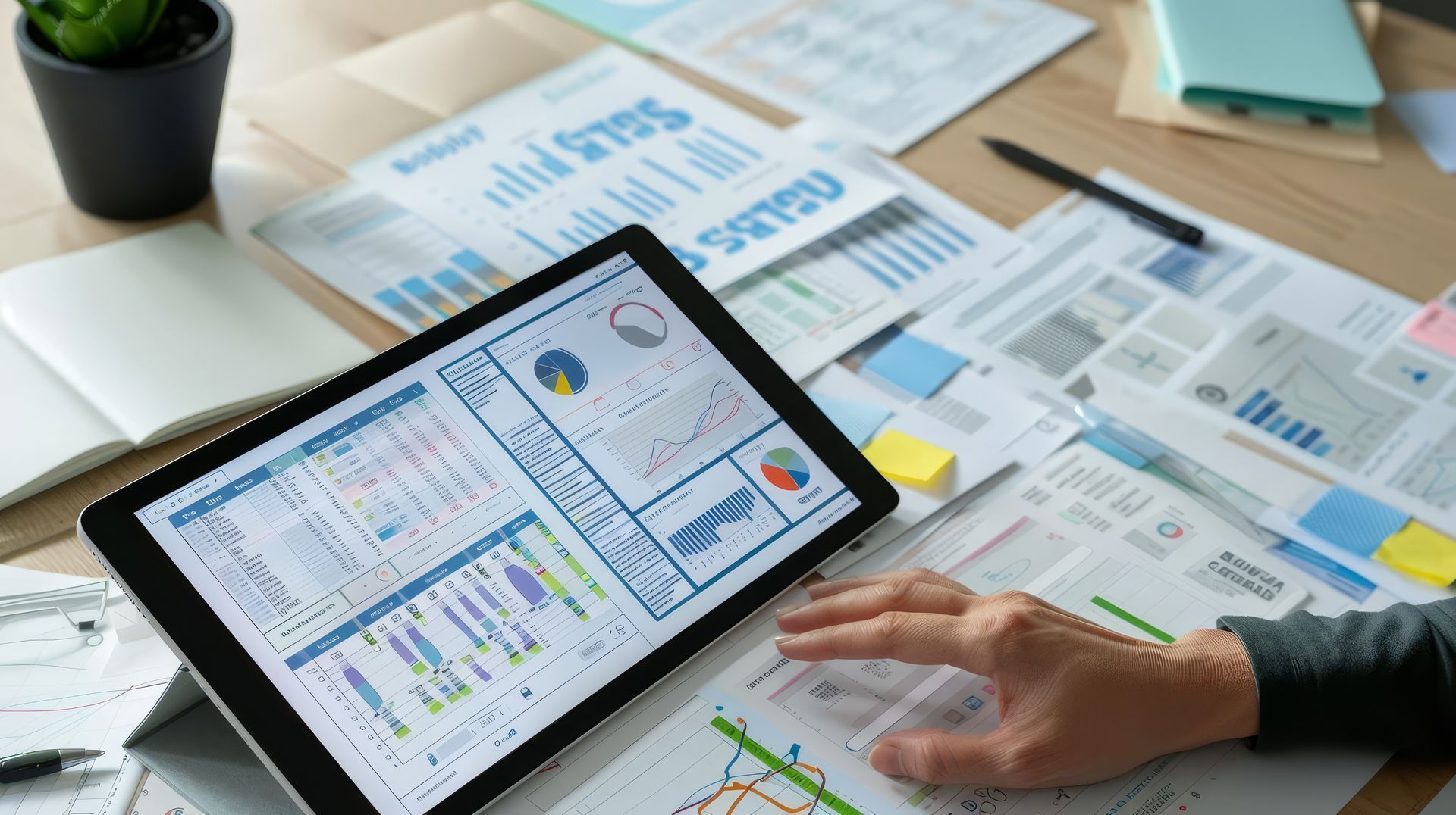 small business owner stressed about bookkeeping being behind