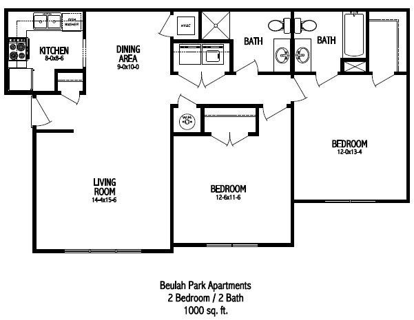 Beulah Park Apartments Floorplan