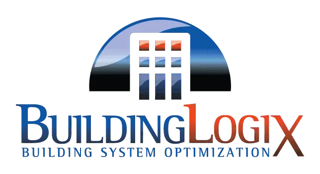 A logo for buildinglogix building system optimization